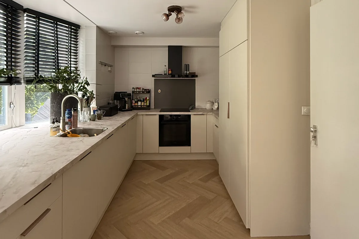 Kitchen in Barendrecht after wrapping