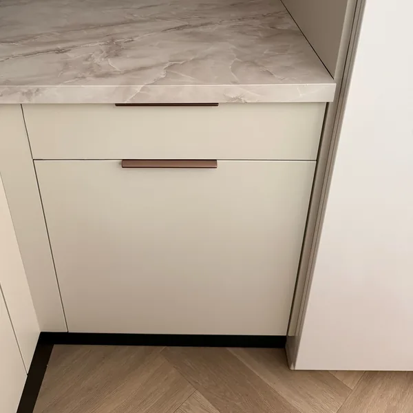 Worktop and drawer